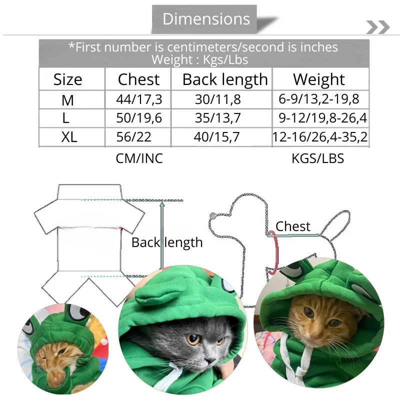 Frog hoodie Pawsome-style.com
