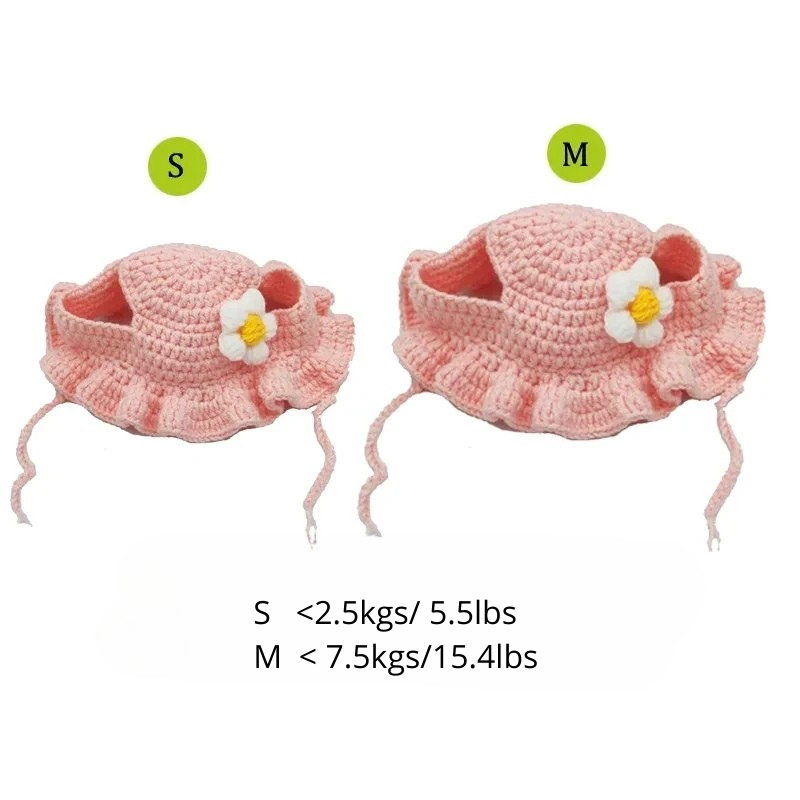 Crochet hat for cats