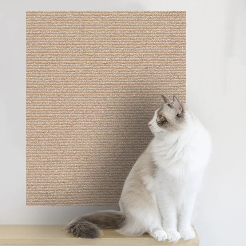 Beige scratch mat