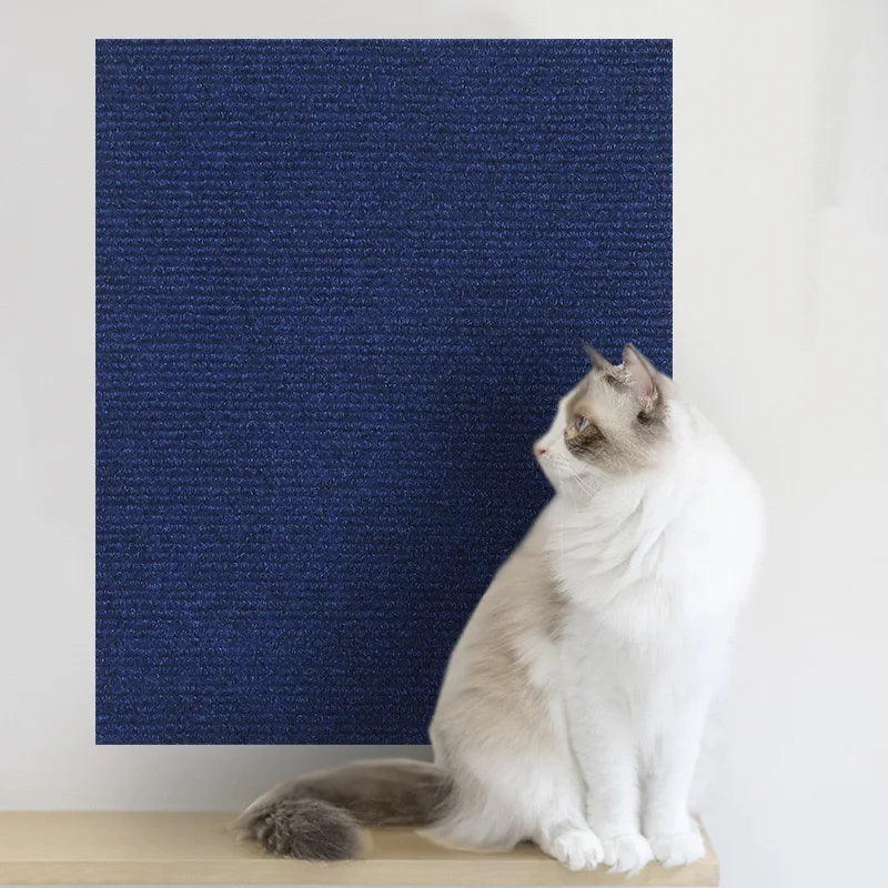 Blue scratch mat