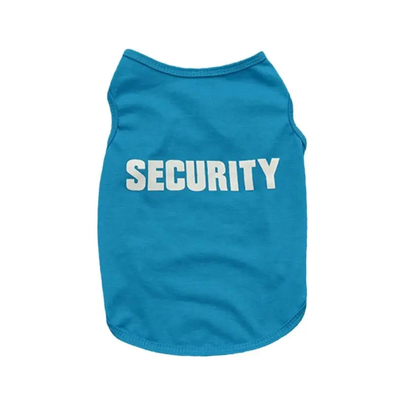 Security vest looking