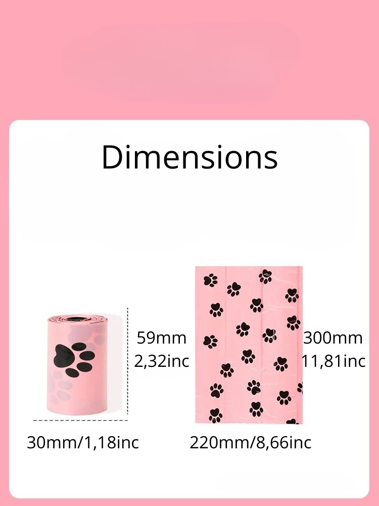 Dog poop bag 
