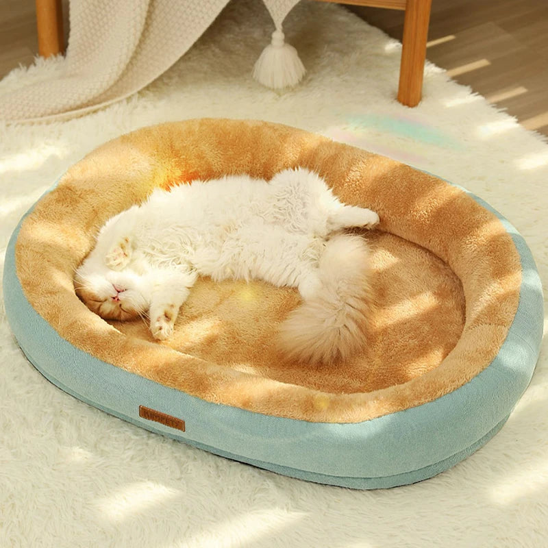 Fluffy cat bed