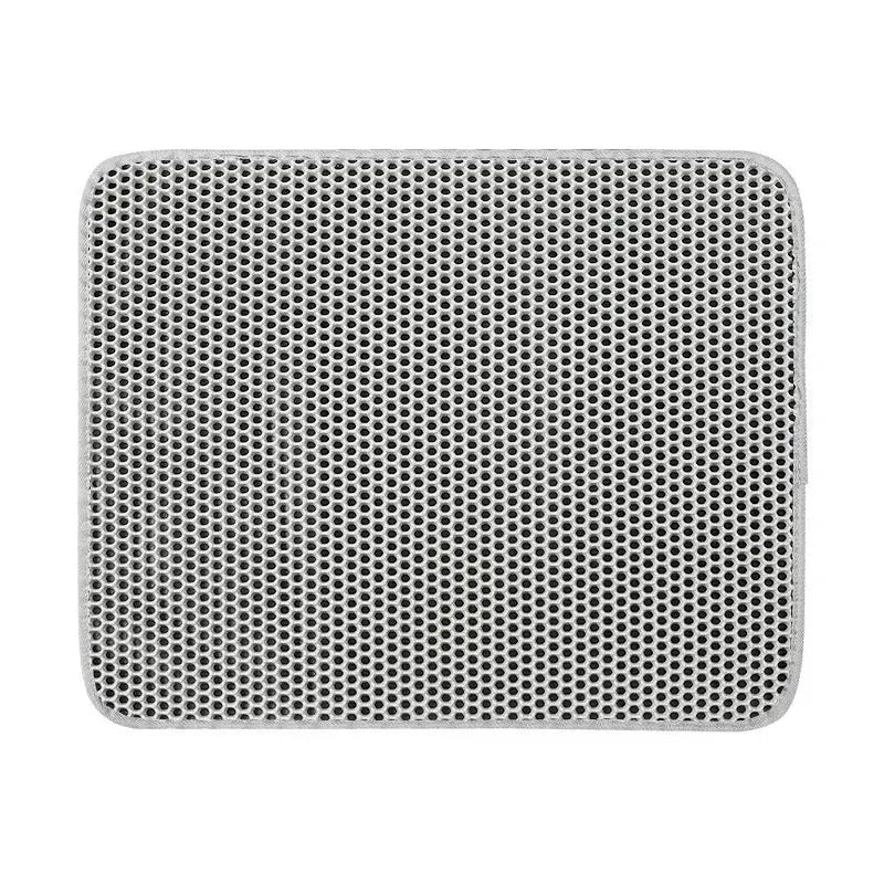 Gray Cat litter mat 