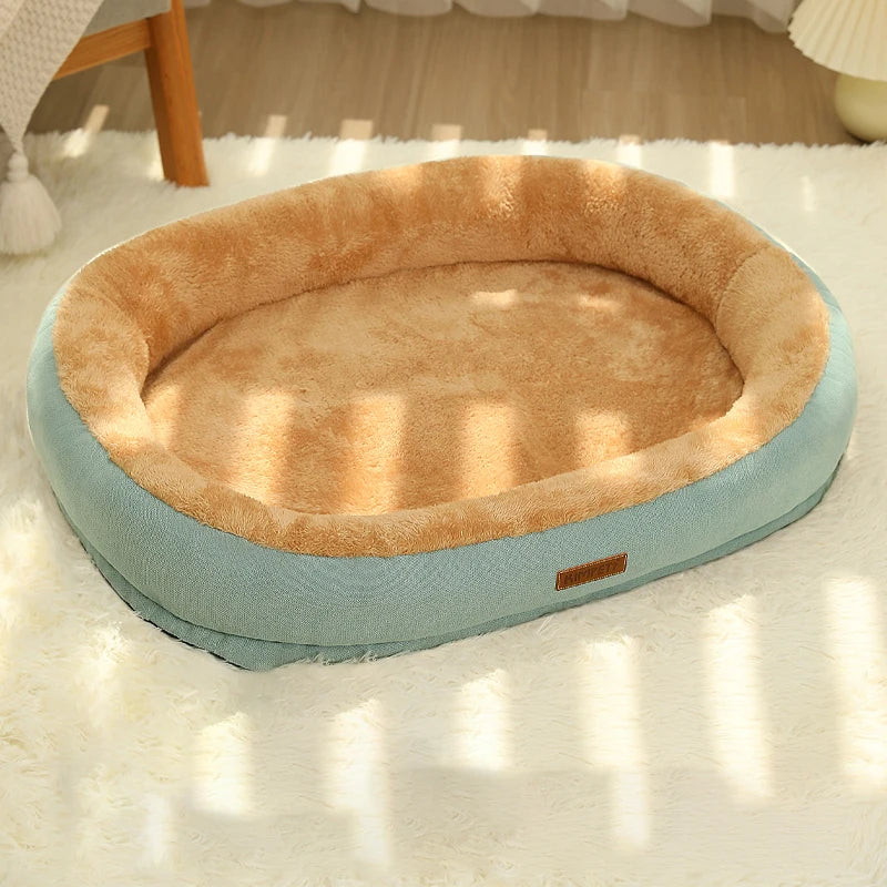 Green cat bed