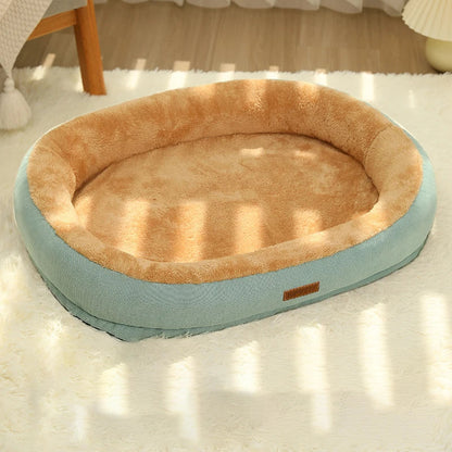 Green cat bed