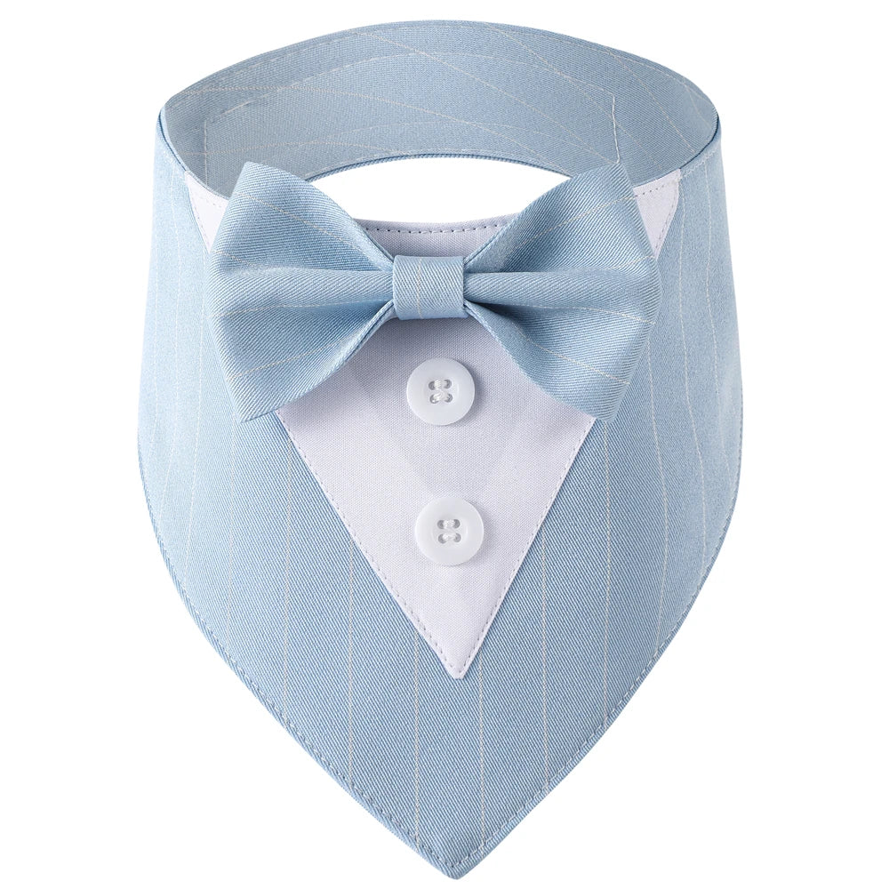 Light blue tie for pets