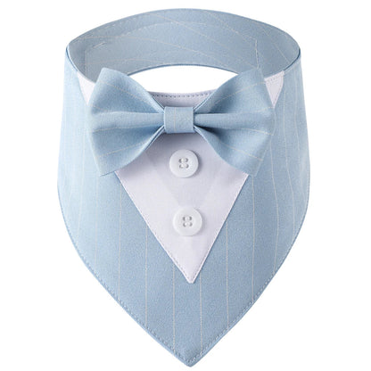 Light blue tie for pets