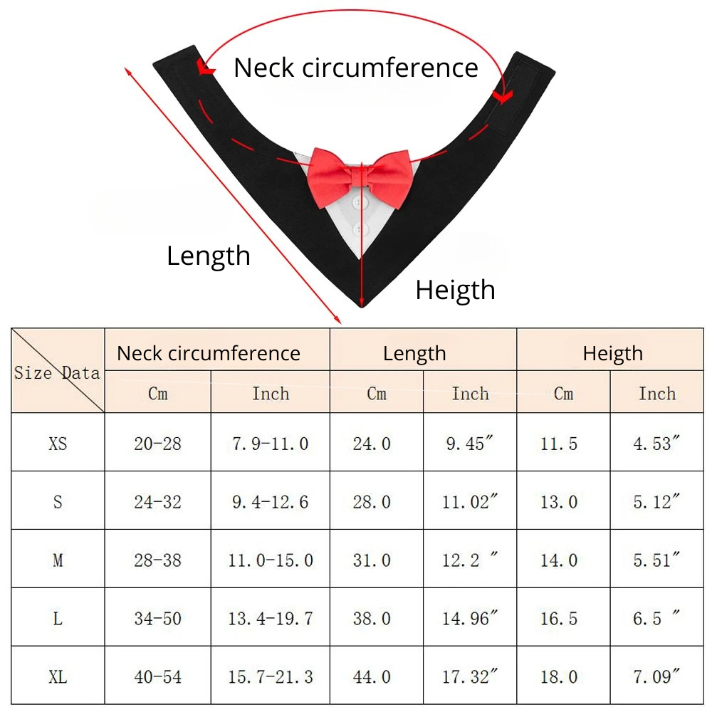 Pet bow tie Pawsome-style.com