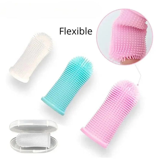 Pet finger toothbrush 