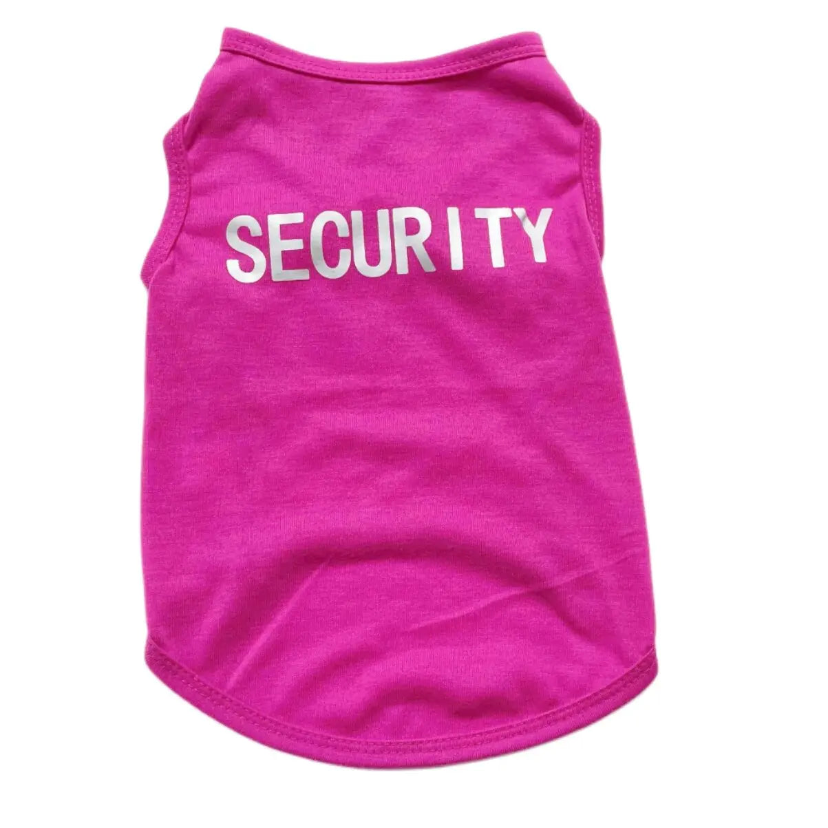 Security vest for animals
