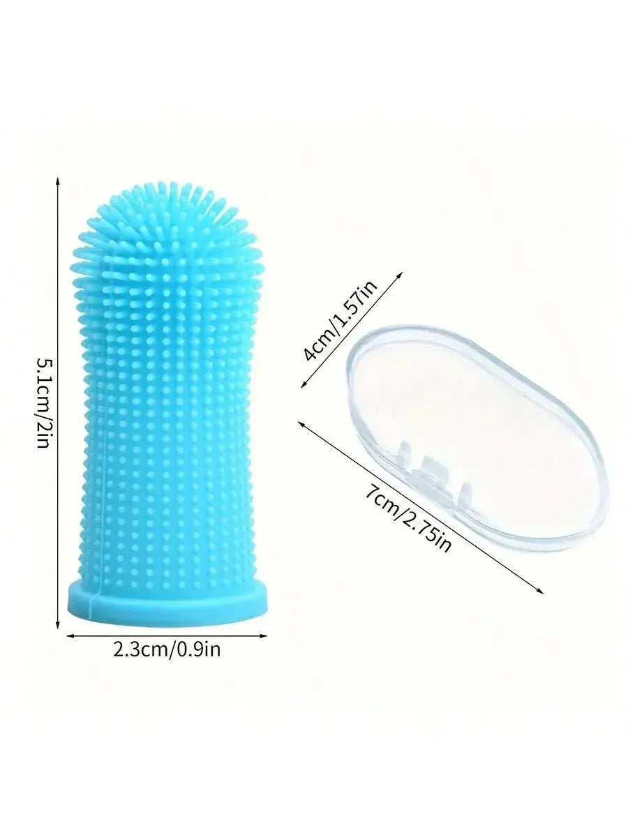 Pet finger toothbrush Pawsome-style.com