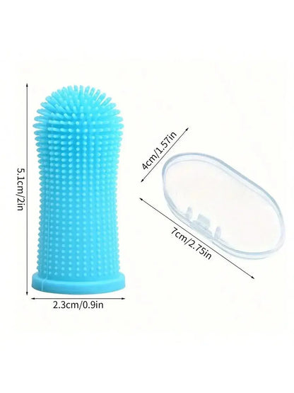 Pet finger toothbrush Pawsome-style.com