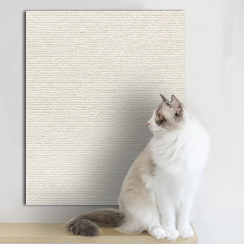 White scratch mat